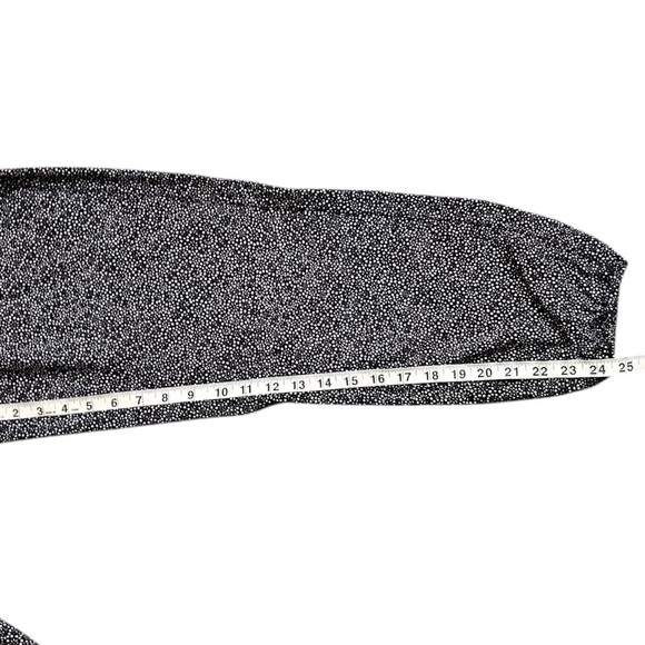 Lululemon Om Pant-Black Floral Lightweight High Waisted Joggers-Maternity- Size2 - Picture 14 of 14